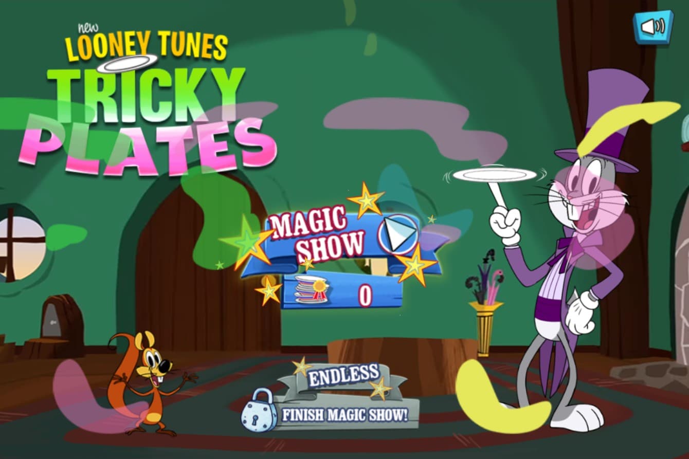 Looney Tunes Tricky Plates: The Ancient Power Quest