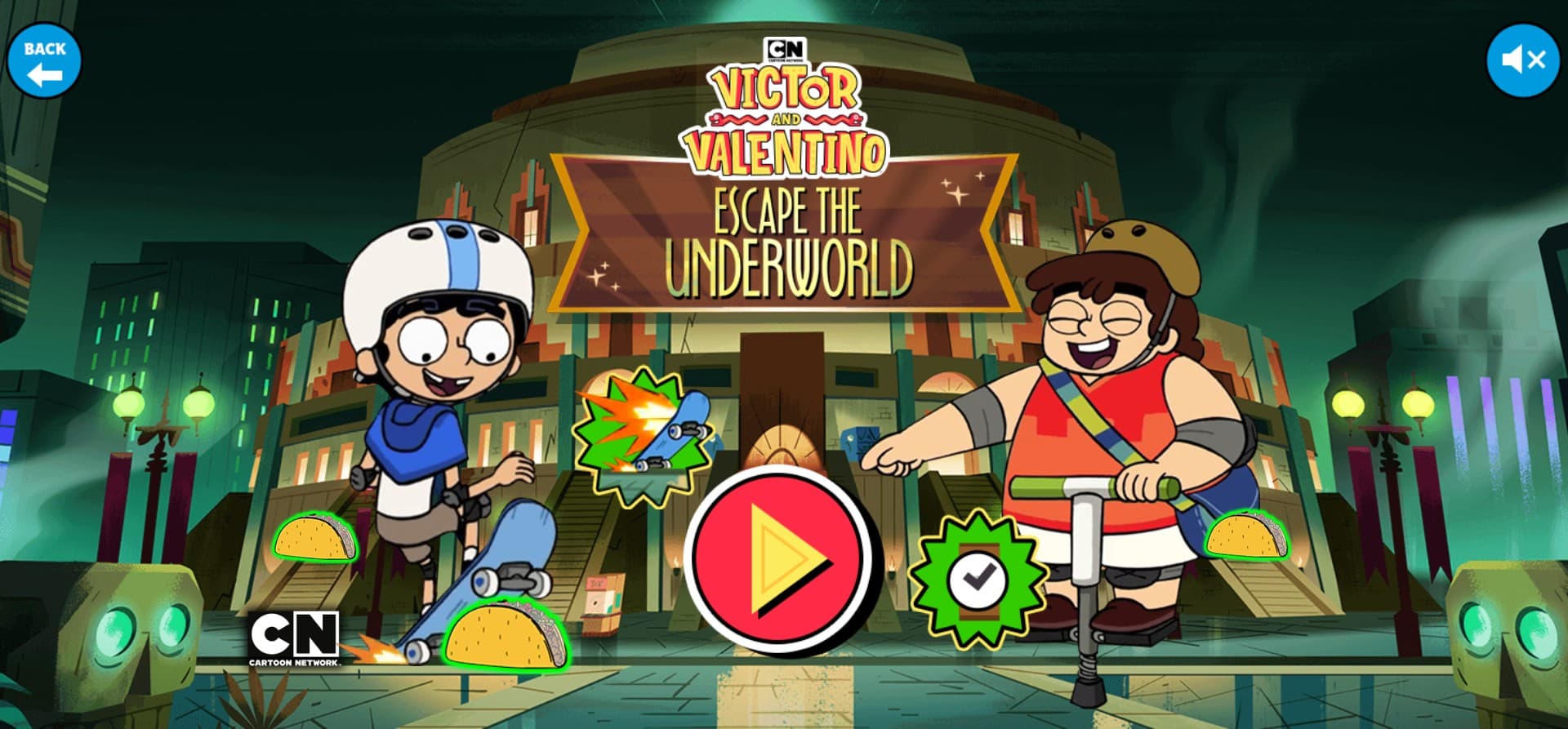 Victor and Valentino Escape the Underworld - Cartoon Network Adventure: Master Online Arena