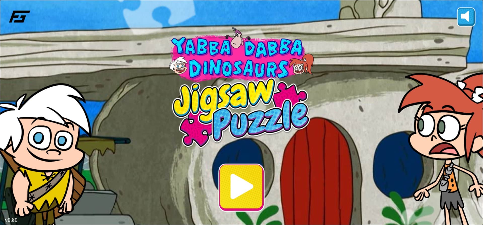 Yabba Dabba Dinosaurs Jigsaw Puzzle: Cyber World Adventure