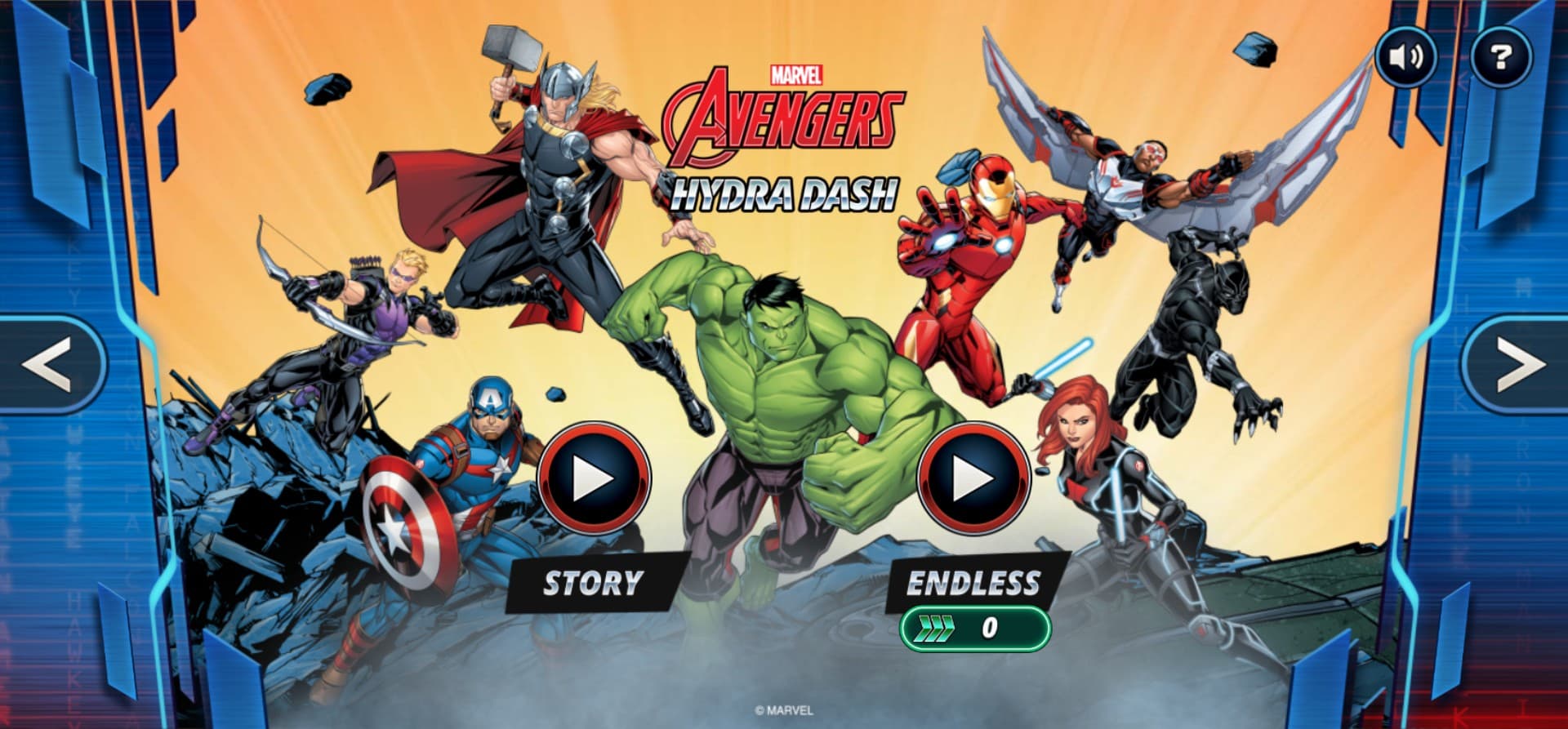 Marvel Avengers Hydra Dash - Super Hero Running: Turbo Thrill Ride